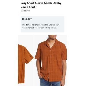 Madewell Dobby Campshirt